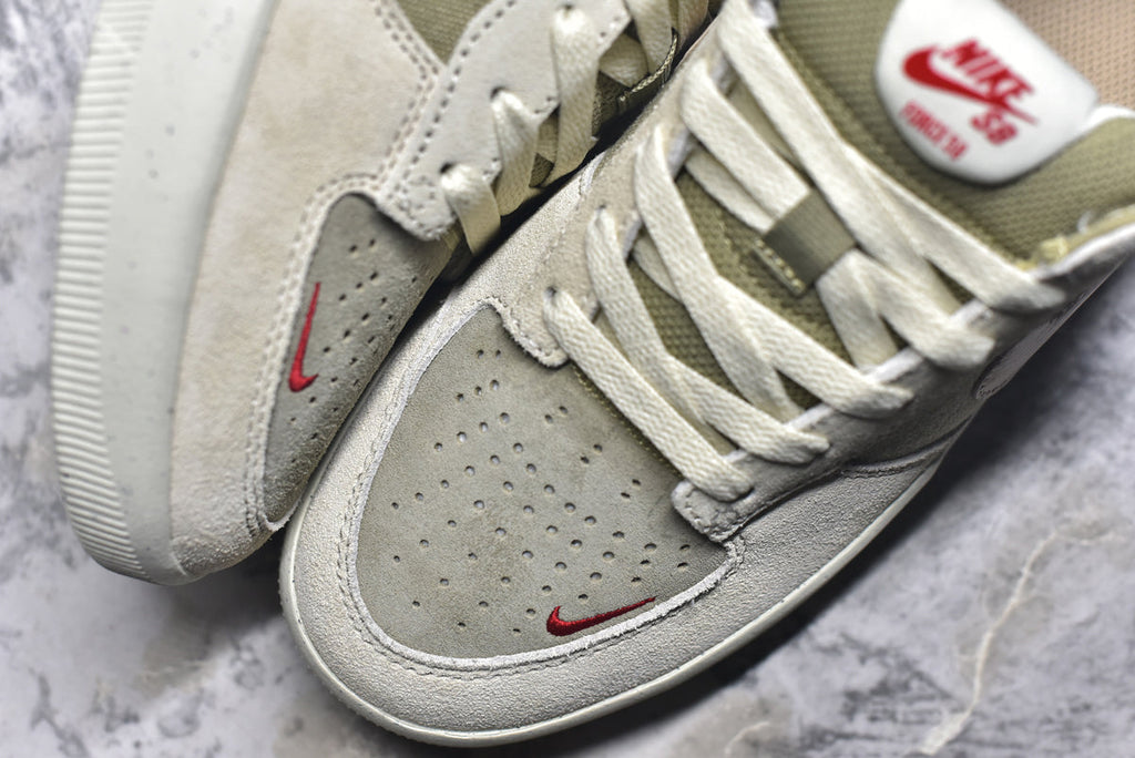 Nike SB Force 58 — Sail / Light Orewood Brown / Medium Olive