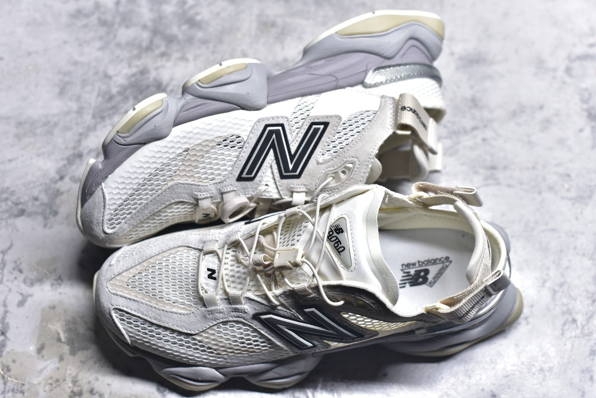 New Balance 9060 — White / Silver Grey