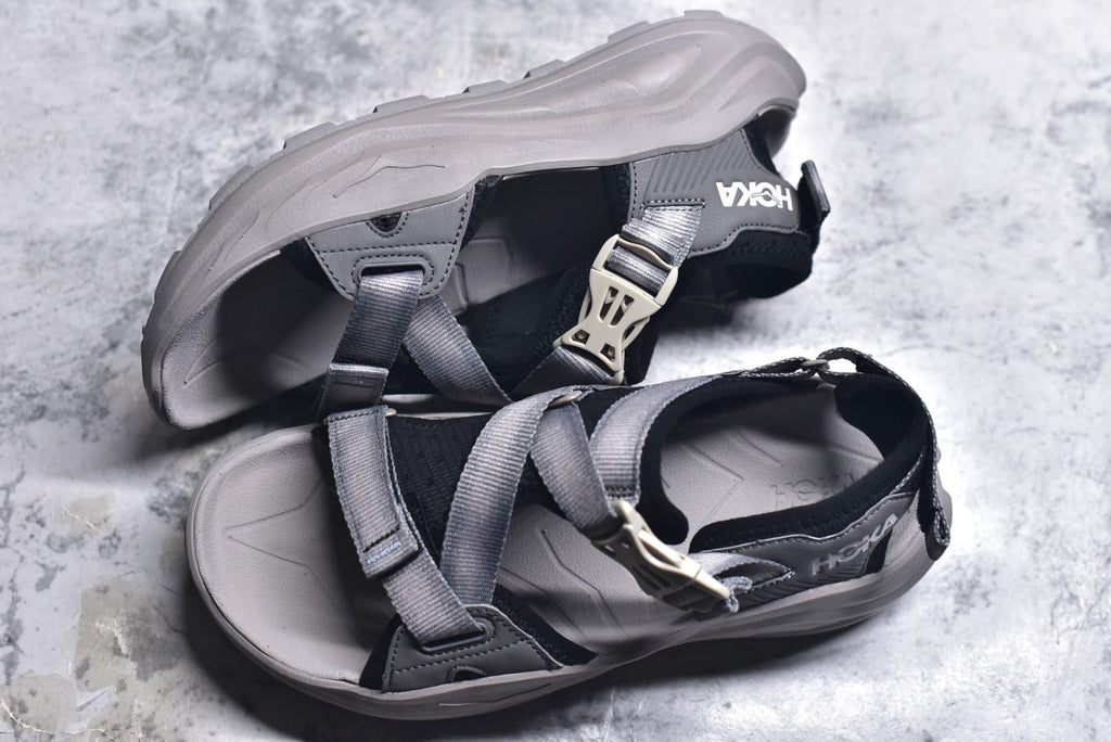 HOKA Ora Recovery Slide 3 – Black/Cream (1162570-BCMN)