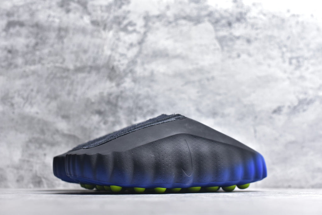 Nike Mind 001 Closed-Toe Massage Slide IR2175-400 Black Blue