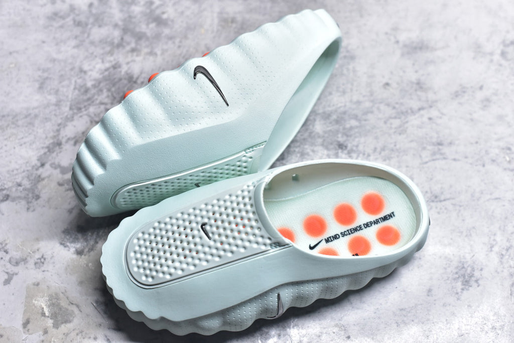 Nike Mind 001 Closed-Toe Massage Slide HQ4309-300 Mint Green