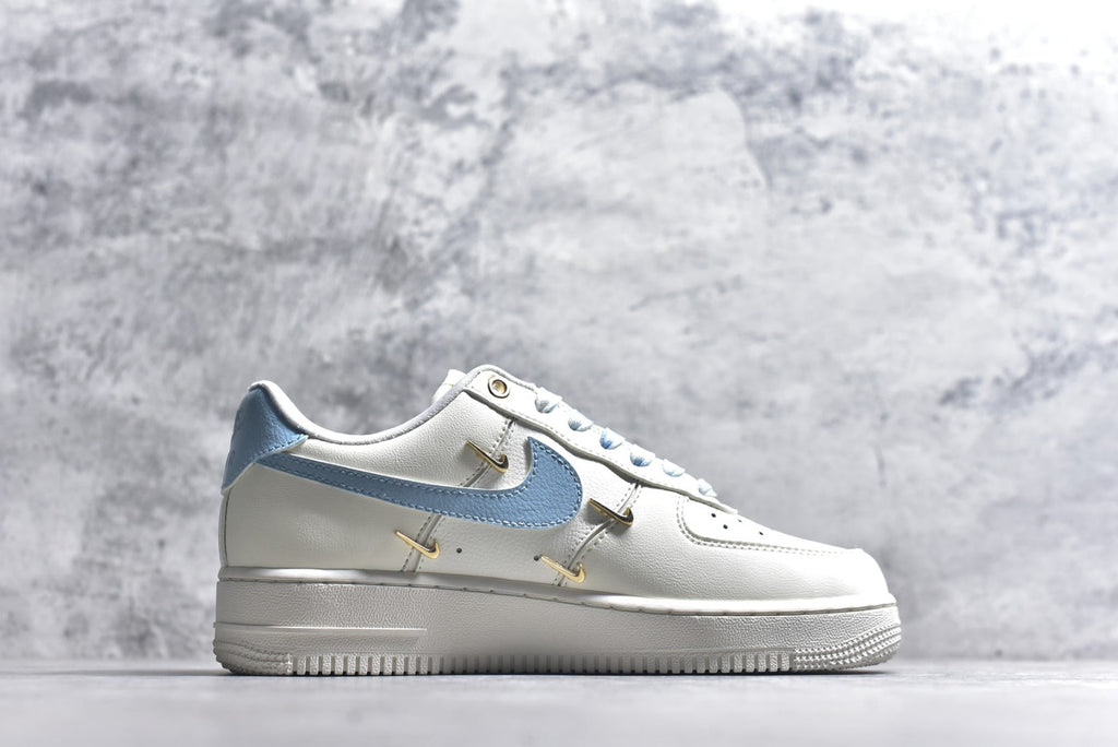 Nike Air Force 1 “Ocean Blue” Hand-Painted Custom — FV3654-311